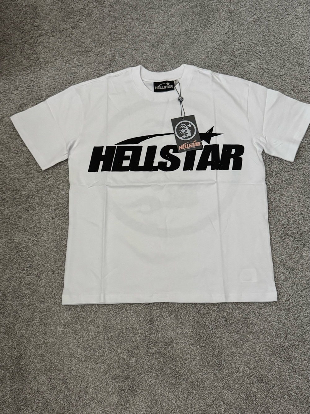 White hellstar tshirt